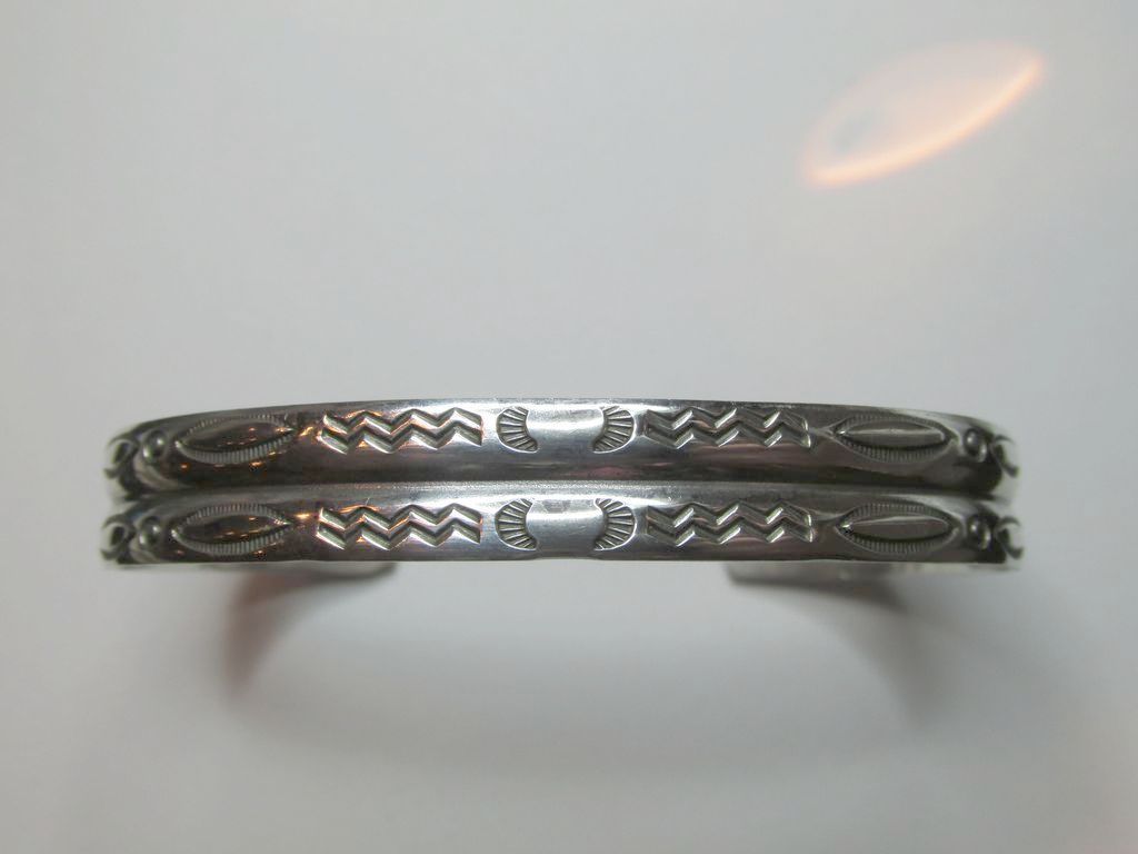 Sterling Bell Trading Post Cuff Bracelet Sterling Bell Trading Post Cuff Bracelet