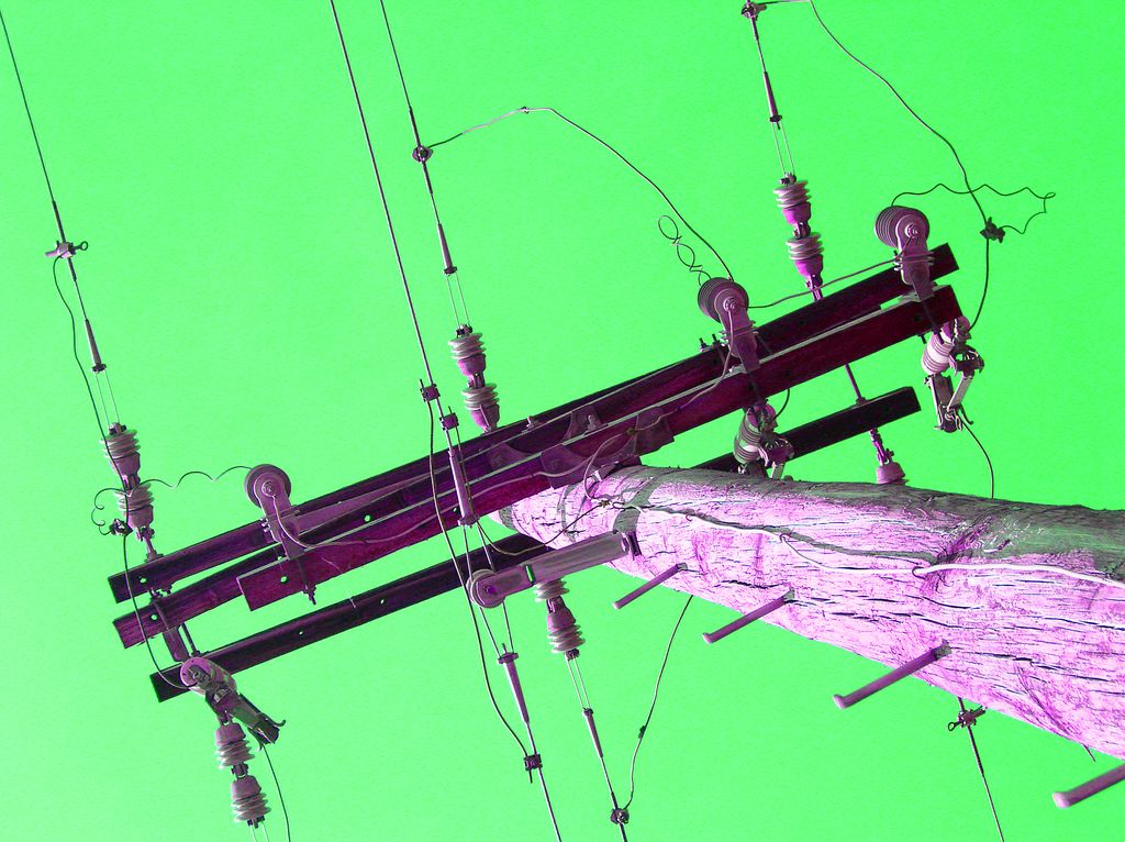 Telephone Pole - Original Photo Art Print 5X7 Telephone Pole - Original Photo Art Print 5X7