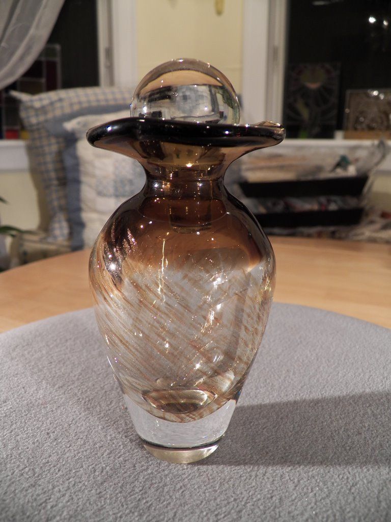 Vintage Italian Murano Art Glass Perfume Bottle Stopper Vintage Italian Murano Art Glass Perfume Bottle Stopper
