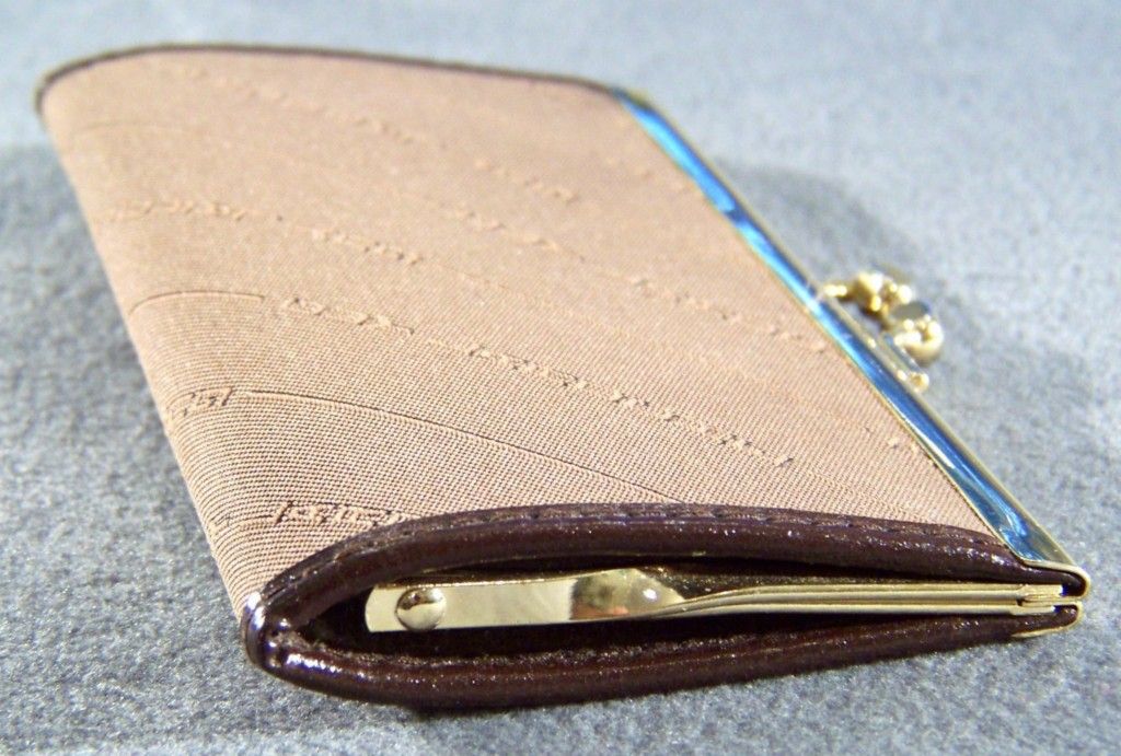 Authentic Guy LaRoche Fabric Leather Organizer Wallet Authentic Guy LaRoche Fabric Leather Organizer Wallet