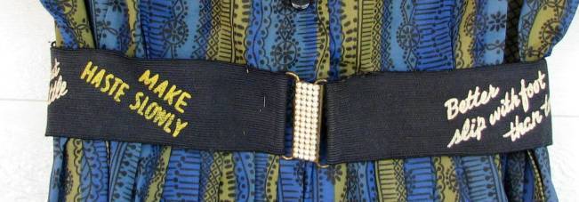 Vintage Belt Saying Princess Ann 1940s Vintage Belt Saying Princess Ann 1940s