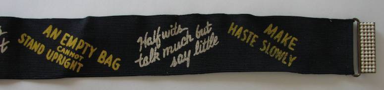 Vintage Belt Saying Princess Ann 1940s Vintage Belt Saying Princess Ann 1940s