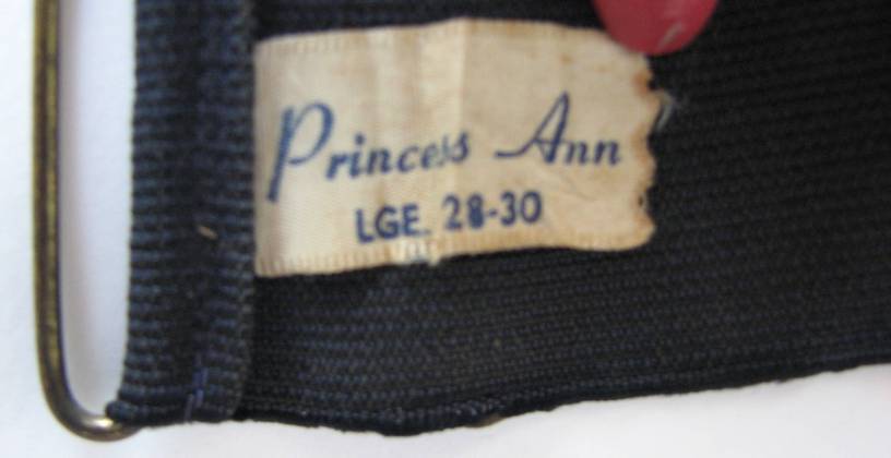 Vintage Belt Saying Princess Ann 1940s Vintage Belt Saying Princess Ann 1940s