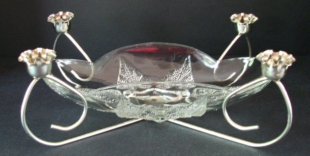 Vintage Anchor Hocking Renaissance Relish Glass Vintage Anchor Hocking Renaissance Relish Glass