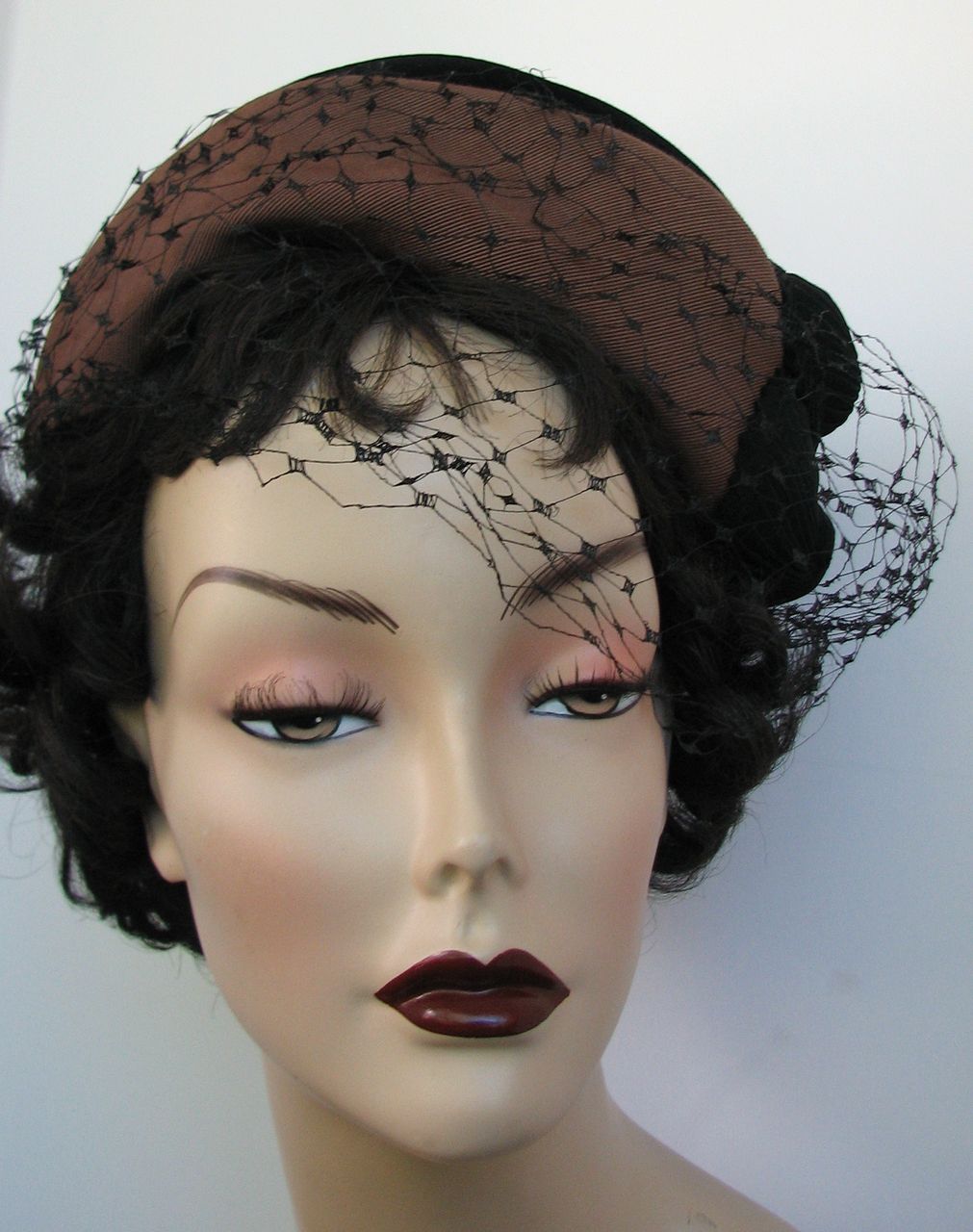 Hat Adele Claire Black Brown Hat Adele Claire Black Brown