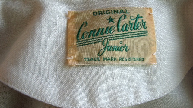 1940s Nautical Connie Carter Suit Dress Jacket Original 1940s Nautical Connie Carter Suit Dress Jacket Original