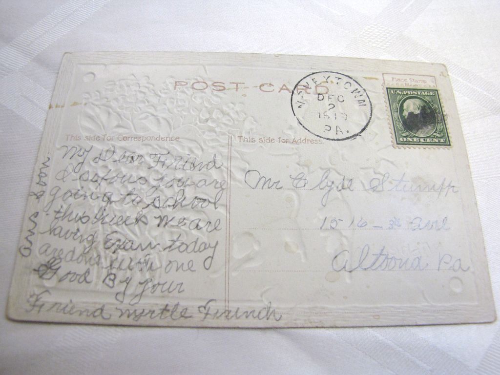 1919 Best Wishes Card with Horse & Rider, Dog Hounds and Flowers! 1919 Best Wishes Card with Horse & Rider, Dog Hounds and Flowers!