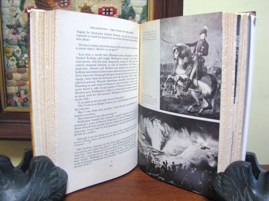 1969 "Wellington the Years of the Sword" by Elizabeth Longford 1st Edition 1969 "Wellington the Years of the Sword" by Elizabeth Longford 1st Edition