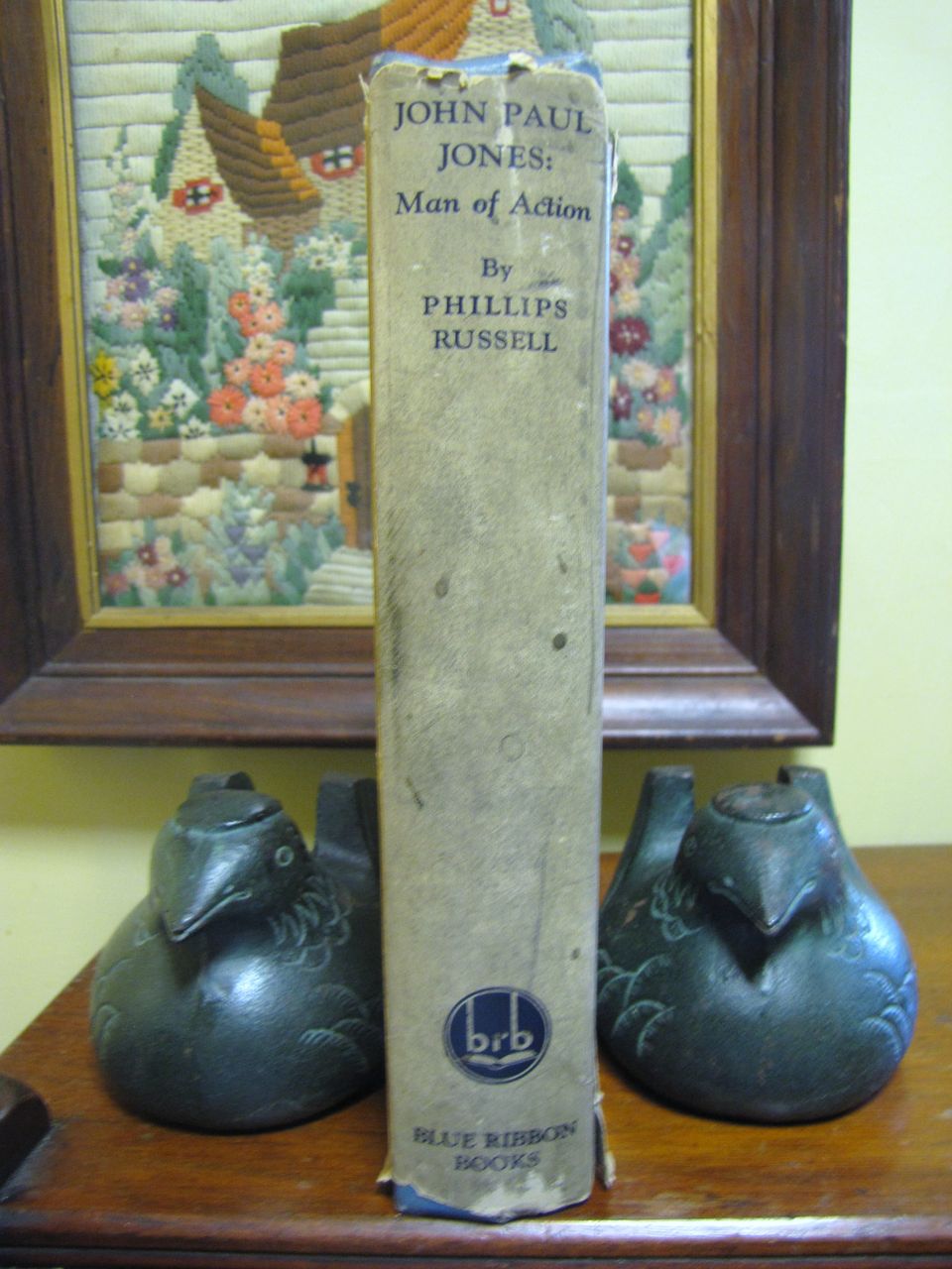 1930, John Paul Jones Man of Action by Phillips Russell/1st edition/5th printing 1930, John Paul Jones Man of Action by Phillips Russell/1st edition/5th printing