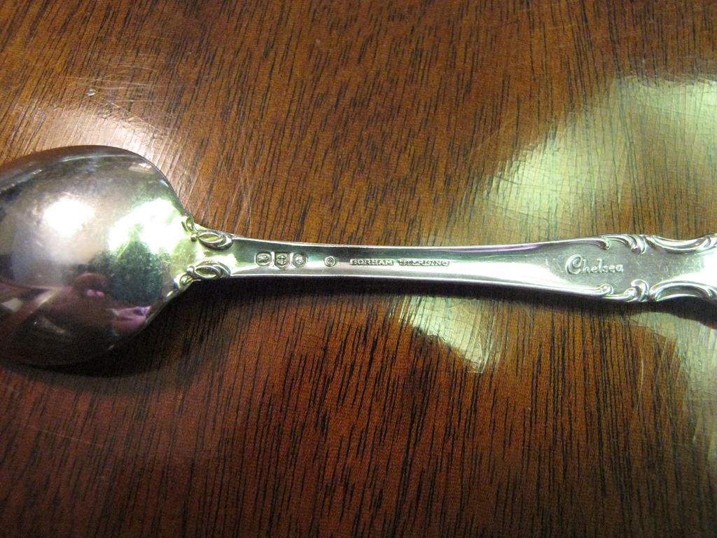 Beautiful Gorham Sterling Chelsea Manor Teaspoon, No Monos Beautiful Gorham Sterling Chelsea Manor Teaspoon, No Monos