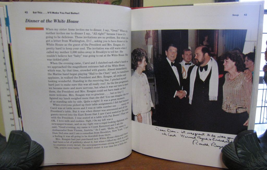 Signed 1st Ed, Eat This...It'll Make You Feel Better! Dom DeLuise Signed 1st Ed, Eat This...It'll Make You Feel Better! Dom DeLuise
