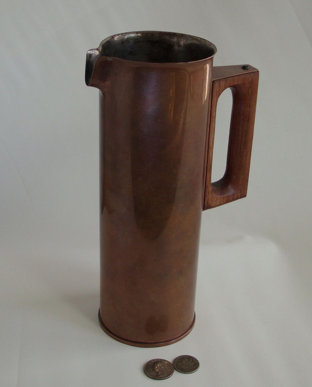 Finnish design Tapio Wirkkala copper pitcher Kultakeskus Oy Finnish design Tapio Wirkkala copper pitcher Kultakeskus Oy
