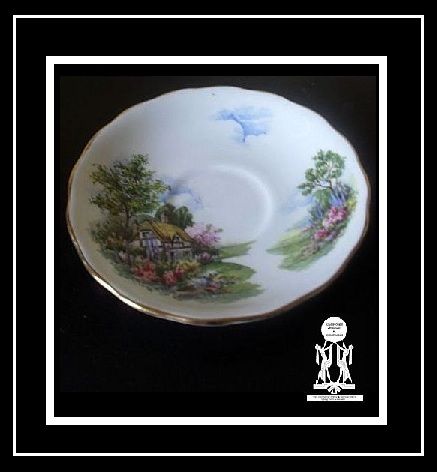 English Vintage Fine Bone China FOUR Cup & Saucer Companion Tea Set by Royal Vale English Vintage Fine Bone China FOUR Cup & Saucer Companion Tea Set by Royal Vale