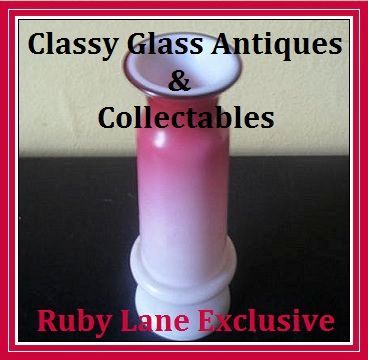 Victorian Peach Blow Wild Rose Cased Satin Glass Vase by Thomas Webb. Pre-1910 Victorian Peach Blow Wild Rose Cased Satin Glass Vase by Thomas Webb. Pre-1910