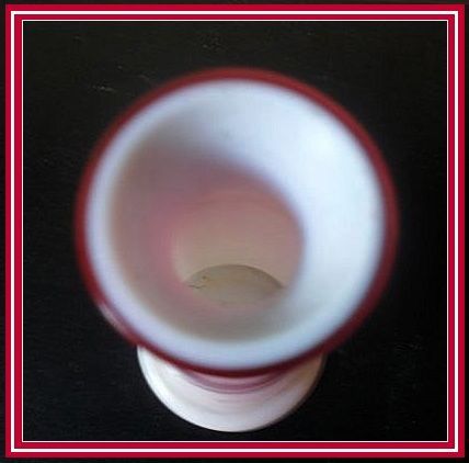 Victorian Peach Blow Wild Rose Cased Satin Glass Vase by Thomas Webb. Pre-1910 Victorian Peach Blow Wild Rose Cased Satin Glass Vase by Thomas Webb. Pre-1910