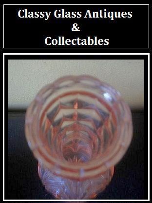 Delightful Pair of 1930's Art Deco Pink Glass Vases Delightful Pair of 1930's Art Deco Pink Glass Vases