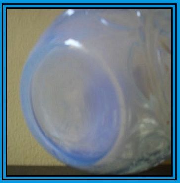 Original French 1930s Art Deco Opalescent Glass Vase. Superb Throughout! Original French 1930s Art Deco Opalescent Glass Vase. Superb Throughout!