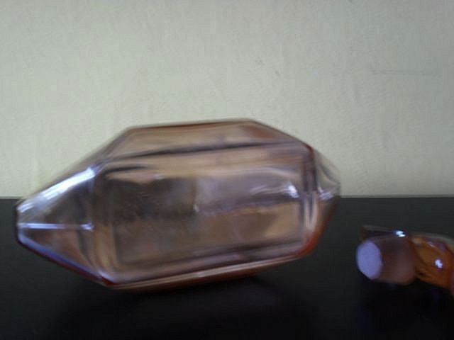 LARGE Czechoslovakian 1930's Art Deco Pink Glass Decanter by Stolzle. LARGE Czechoslovakian 1930's Art Deco Pink Glass Decanter by Stolzle.