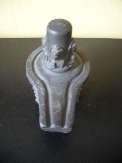A Tantra Yoni & Lingam Stone. Bhaktapur, Nepal. c1988 A Tantra Yoni & Lingam Stone. Bhaktapur, Nepal. c1988