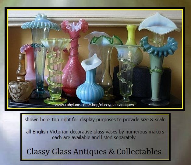 Mother of Pearl Satin Glass Vase by Thomas Webb, England. Circa 1900. Mother of Pearl Satin Glass Vase by Thomas Webb, England. Circa 1900.