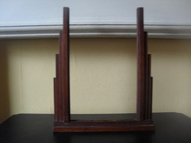 FAB 1930's English Art Deco Large Oak Wood Picture Photo Frame. FAB 1930's English Art Deco Large Oak Wood Picture Photo Frame.