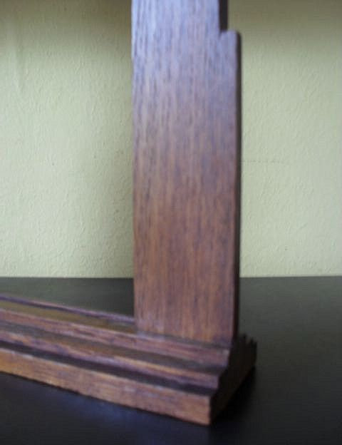 FAB 1930's English Art Deco Large Oak Wood Picture Photo Frame. FAB 1930's English Art Deco Large Oak Wood Picture Photo Frame.