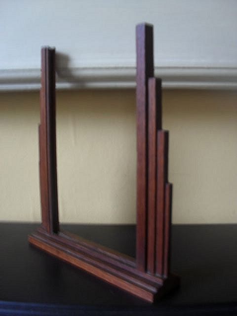 FAB 1930's English Art Deco Large Oak Wood Picture Photo Frame. FAB 1930's English Art Deco Large Oak Wood Picture Photo Frame.