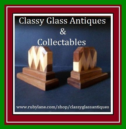 Stylish English Art Deco Hand Crafted Wooden Parquetry Book Ends Stylish English Art Deco Hand Crafted Wooden Parquetry Book Ends