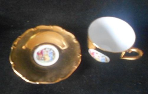 Phenomenal Porcelain FIFTEEN PIECE Tea Set Service by Haas & Czjzek circa 1945. MINT CONDITION Phenomenal Porcelain FIFTEEN PIECE Tea Set Service by Haas & Czjzek circa 1945. MINT CONDITION