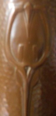 Large JUGENDSTIL Art Nouveau Copper Metal Ewer Jug c1896-c1914 Large JUGENDSTIL Art Nouveau Copper Metal Ewer Jug c1896-c1914