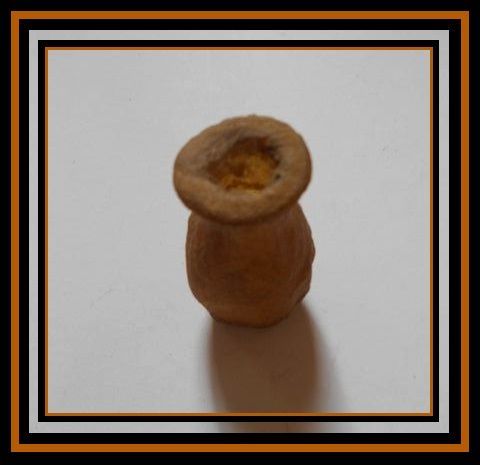 Unsurpassed Ancient Bhutanese Archaeological Antiquity Yak Sinew Vase. AD 629 - AD 657 Unsurpassed Ancient Bhutanese Archaeological Antiquity Yak Sinew Vase. AD 629 - AD 657