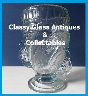 Sowerby 1930s English Art Deco Blue Depression Glass Vase Sowerby 1930s English Art Deco Blue Depression Glass Vase