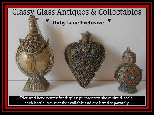 Incredible Antique Tibetan / Bhutanese Silver Cherishment Snuff Bottle. Early 20th century. Incredible Antique Tibetan / Bhutanese Silver Cherishment Snuff Bottle. Early 20th century.
