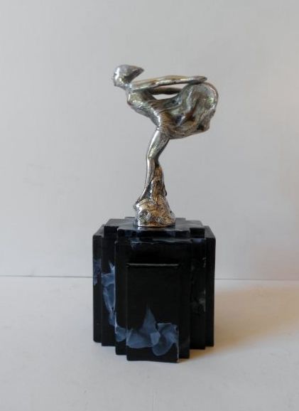 SALE PRICE! Original Hood Bonnet Ornament Car Mascot by Lejeune AEL Period Art Deco. The 'Spirit of Ecstasy' 'Silver Lady' etc. etc. SALE PRICE! Original Hood Bonnet Ornament Car Mascot by Lejeune AEL Period Art Deco. The 'Spirit of Ecstasy' 'Silver Lady' etc. etc.