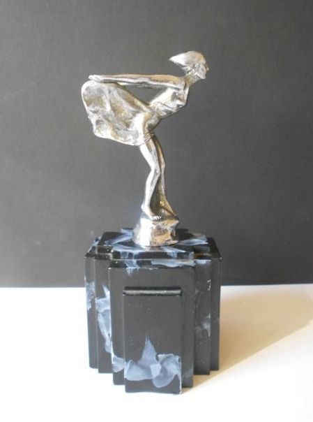 SALE PRICE! Original Hood Bonnet Ornament Car Mascot by Lejeune AEL Period Art Deco. The 'Spirit of Ecstasy' 'Silver Lady' etc. etc. SALE PRICE! Original Hood Bonnet Ornament Car Mascot by Lejeune AEL Period Art Deco. The 'Spirit of Ecstasy' 'Silver Lady' etc. etc.