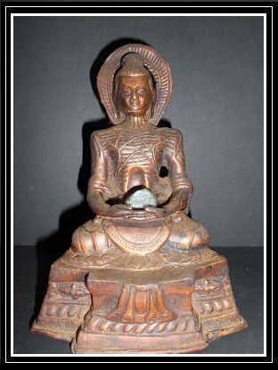 * SALE PRICE * Museum Quality 19th Century Antique Vintage Oriental Buddhist Fasting Siddhartha Gautama Buddha - Copper Metal Statue Figure * SALE PRICE * Museum Quality 19th Century Antique Vintage Oriental Buddhist Fasting Siddhartha Gautama Buddha - Copper Metal Statue Figure