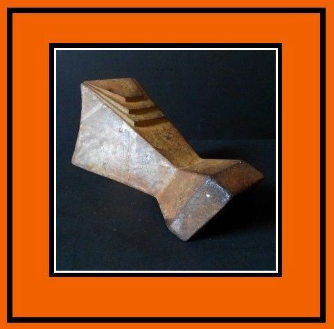 Fab 1930s Art Deco Set of 4 Solid Iron Architectural Supports - Vintage Originals. Fab 1930s Art Deco Set of 4 Solid Iron Architectural Supports - Vintage Originals.