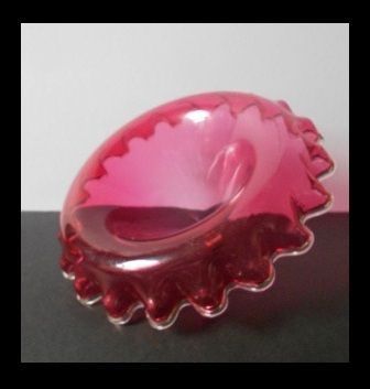 Antique English Victorian Crystal Cased Ruby Red Glass - Cranberry Glass 14 inch Single Tulip Vase Epergne Antique English Victorian Crystal Cased Ruby Red Glass - Cranberry Glass 14 inch Single Tulip Vase Epergne