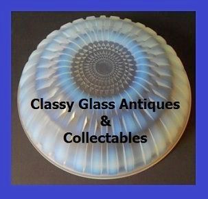 LARGE 1930s French Art Deco Opalescent Glass Bowl `Chrysanthemum' pattern by Andre Hunebelle LARGE 1930s French Art Deco Opalescent Glass Bowl `Chrysanthemum' pattern by Andre Hunebelle