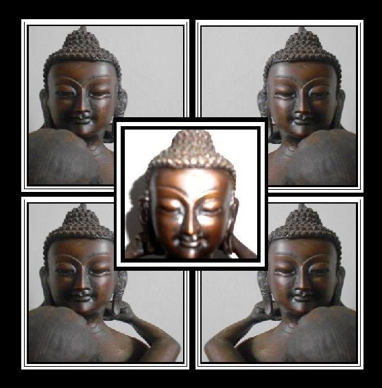 Iconic Samantabhadra & Samantabhadri late c19th - early c20th Antique Nepalese Bronze Iconic Samantabhadra & Samantabhadri late c19th - early c20th Antique Nepalese Bronze