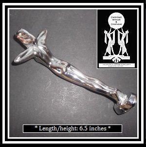 SALE PRICE! 1950s Naked Nymph - Leaning into Wind, Chrome Metal Lady Car Hood Mascot by GEM Manufacturing Chicago,USA SALE PRICE! 1950s Naked Nymph - Leaning into Wind, Chrome Metal Lady Car Hood Mascot by GEM Manufacturing Chicago,USA