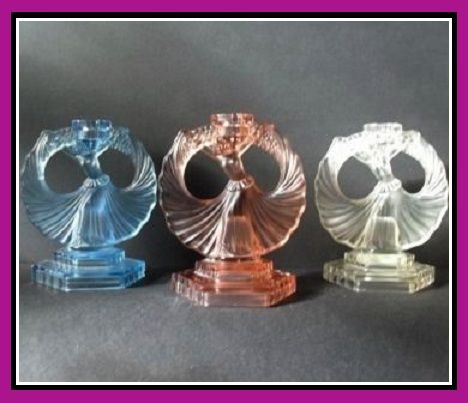 European 1930s Art Deco Pink Frosted Depression Glass 2 Part Center Piece Lady Comport European 1930s Art Deco Pink Frosted Depression Glass 2 Part Center Piece Lady Comport