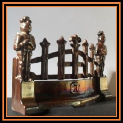 English Art Deco 1930s Cast Iron & Copper Lustre Enamel Fireplace Surround English Art Deco 1930s Cast Iron & Copper Lustre Enamel Fireplace Surround