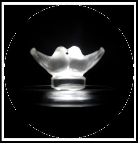 `Deux Colombes' Ashtray Designed by Rene Lalique. `Deux Colombes' Ashtray Designed by Rene Lalique.