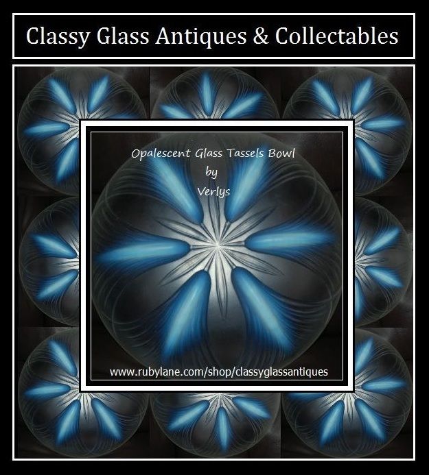 Stunning French Art Deco Opalescent Glass Bowl by Verlys France "Les epis" pattern. Signed. Stunning French Art Deco Opalescent Glass Bowl by Verlys France "Les epis" pattern. Signed.