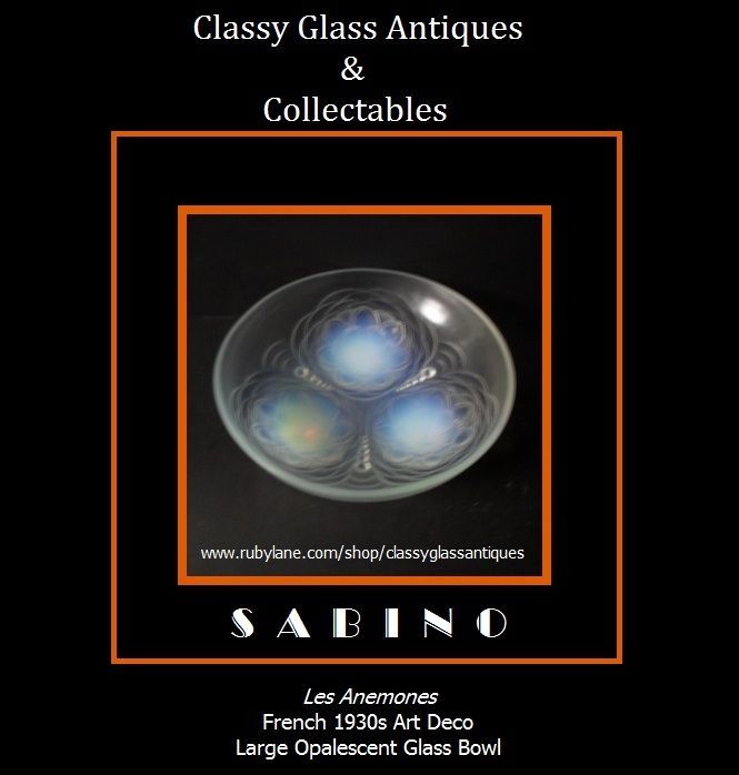 Rare 1930s French Art Deco Opalescent Glass Bowl by Sabino Rare 1930s French Art Deco Opalescent Glass Bowl by Sabino