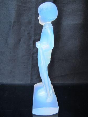 1930s Czechoslovakian Art Deco `Hippocampes' Seahorse Vase by Barolac - Inwald 1930s Czechoslovakian Art Deco `Hippocampes' Seahorse Vase by Barolac - Inwald