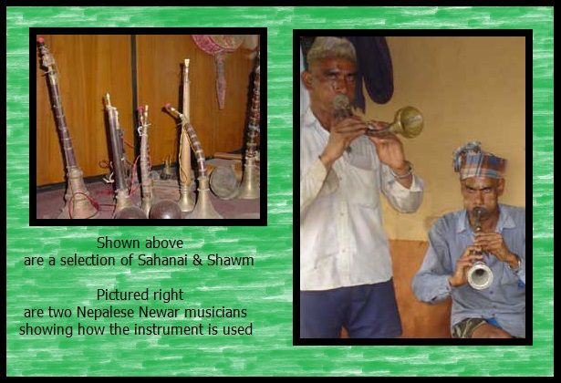 Oriental Asian Nepalese Woodwind Shehnai Shawm Musical Instrument Oriental Asian Nepalese Woodwind Shehnai Shawm Musical Instrument