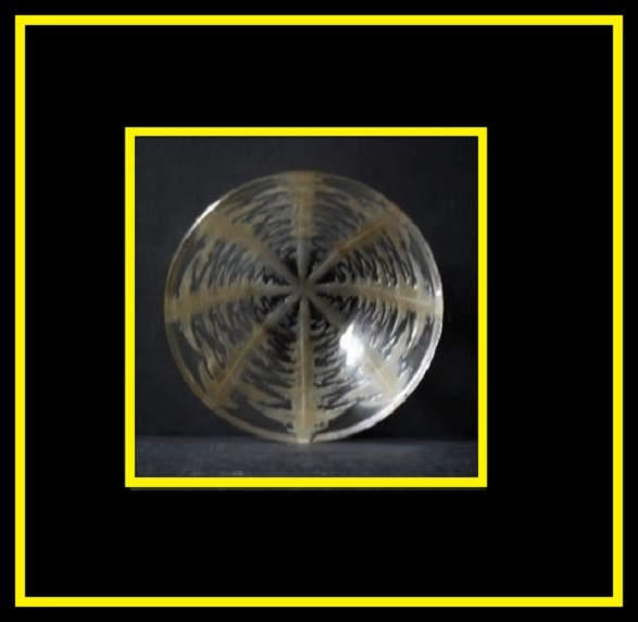 Rene Lalique Model 3104 Pissenlit Intaglio Moulded Glass Bowl c1921 Rene Lalique Model 3104 Pissenlit Intaglio Moulded Glass Bowl c1921
