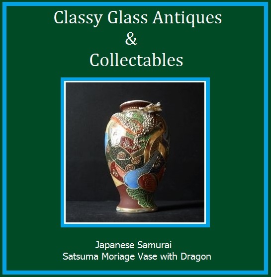 Japanese Moriage Satsuma Vase with Samurai & Dragon Japanese Moriage Satsuma Vase with Samurai & Dragon